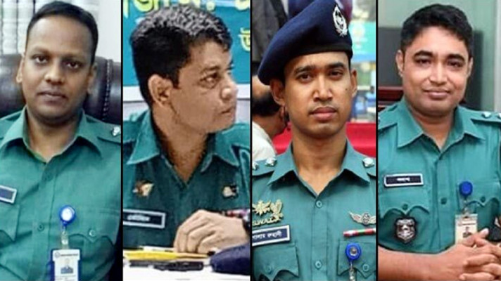 পুলিশের আরও চার কর্মকর্তা বরখাস্ত।...