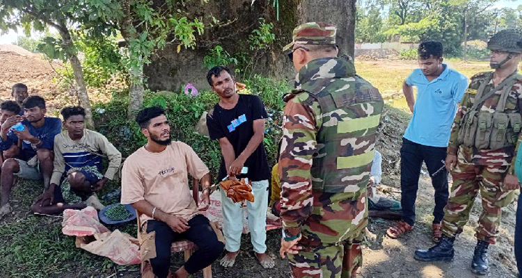 সিলেটে ১১ হাজার ঘনফুট পাথর জব্দ, আটক ২...