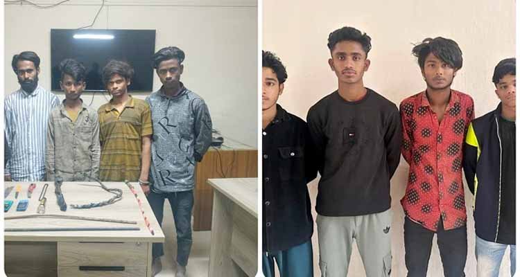 সিলেটে কি-শো-র গ্যাং ও ছি-ন-তা-ই-কা-রী-র অ-ভি-যো-গে গ্রে-ফ-তা-র -২০