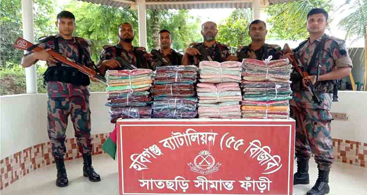 হবিগঞ্জে ৭০ লাখ টাকার অবৈধ মালামাল জব্দ...