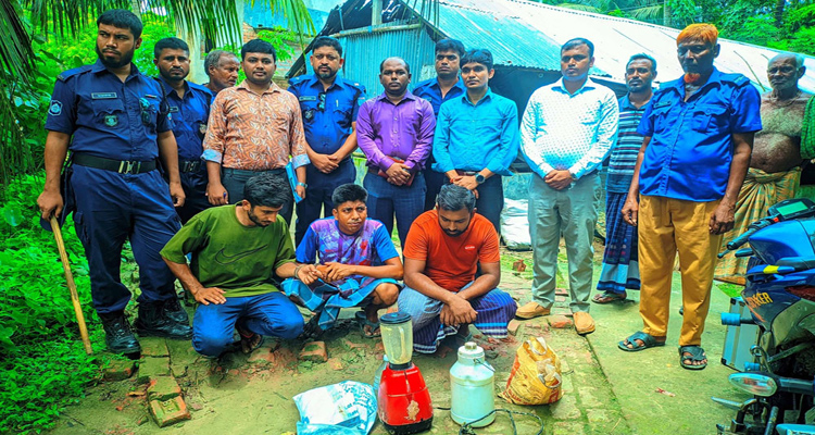ভেজাল দুধ তৈরির দায়ে তিন ব্যবসায়ীকে জরিমানা...
