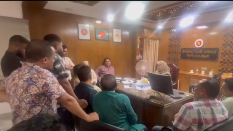 বিয়ানীবাজারে নাগরিক সেবা বৃদ্ধির দাবীতে 