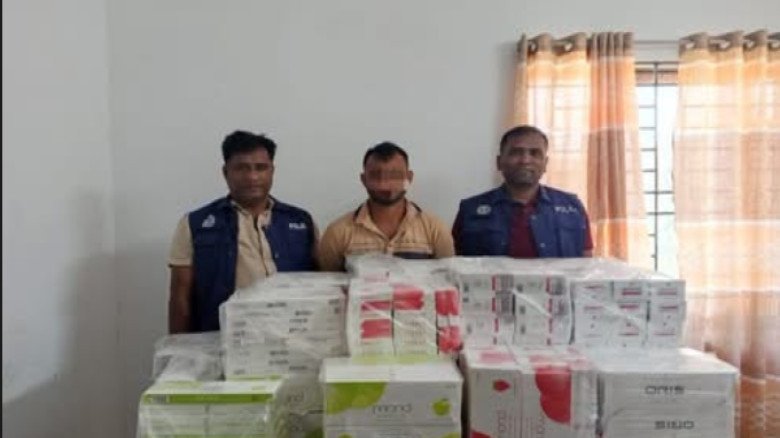 কানাইঘাটে পুলিশের বিশেষ অভিযান: ৫ লাখ টা