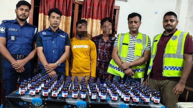 বিয়ানীবাজারে এক লাখ টাকার ভারতীয় নেশাজাত