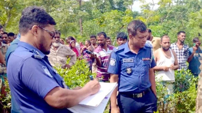 মাথিউড়া চা বাগানে স্বামী-স্ত্রীর ঝুলন্ত 