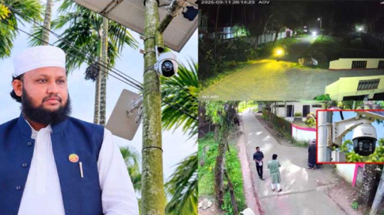 চুরি-অপরাধ ঠেকাতে আকাখাজানা গ্রামে সৌরবি