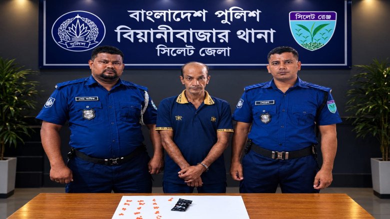 ১৭০ পিস ইয়াবা ট্যাবলেট সহ ০১ জন আসামী আ'