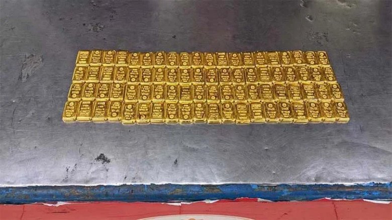 শাহজালাল বিমানবন্দরে ১৬ কোটি টাকার সোনাস