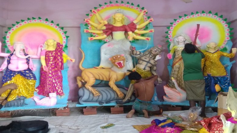 মৌলভীবাজারে ১ হাজার ২২ মণ্ডপে দুর্গোৎসবে
