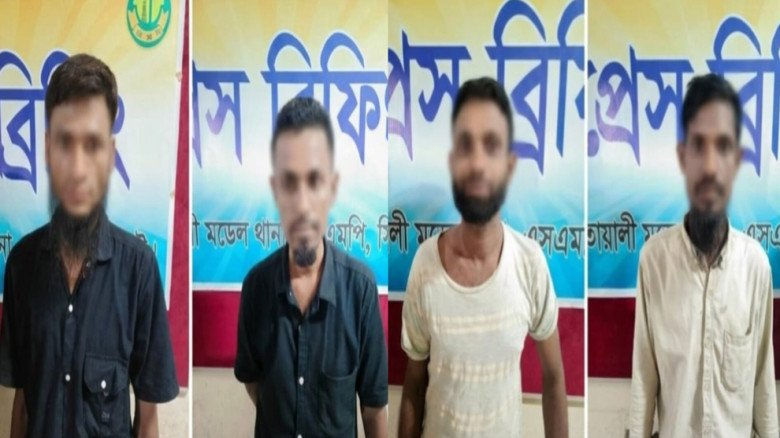 সিলেট কোতোয়ালী আবাসিক হোটেল থেকে আ ট ক ৪