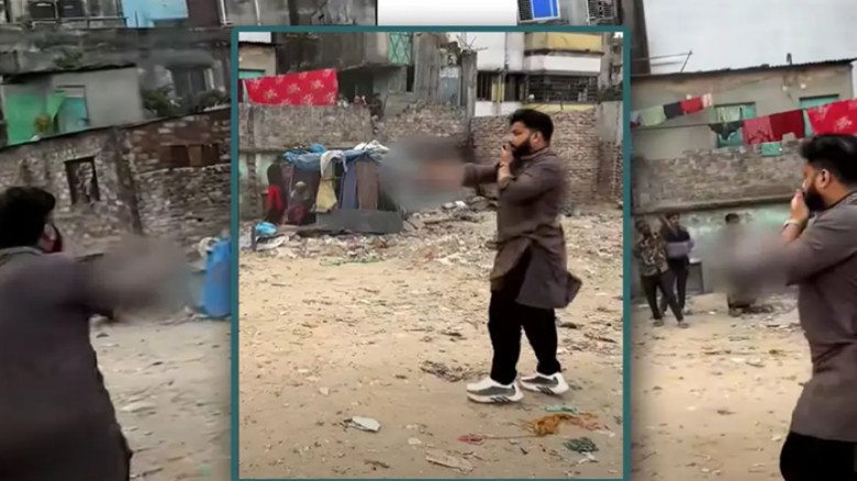 মাদক আস্তানায় আগ্নেয়াস্ত্র হাতে প্রতিমন্