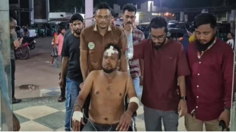 দোয়ারাবাজারে সাংবাদিক মোতালেবের উপর হামল