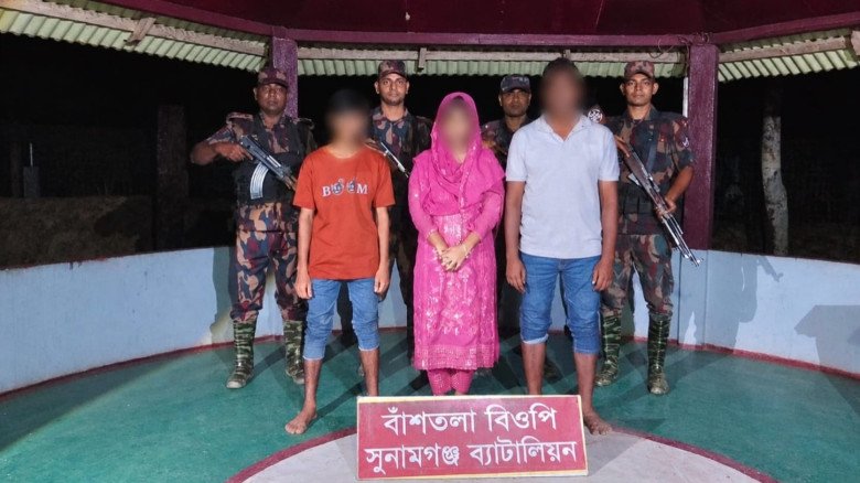 সুনামগঞ্জের দোয়ারাবাজার সীমান্ত দিয়ে ভার