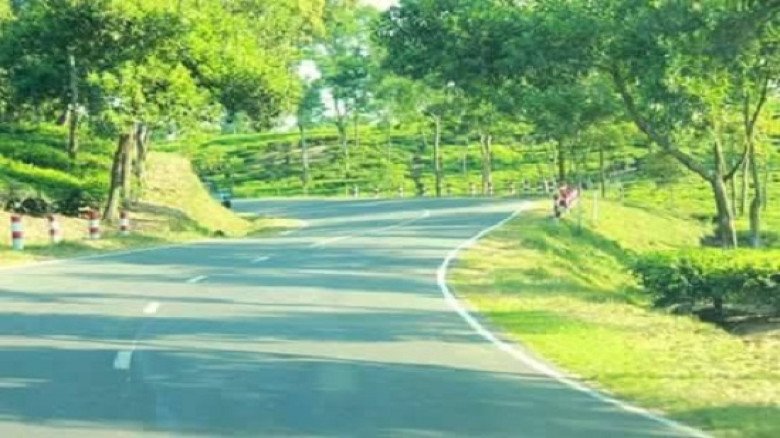 সিলেটে চারলেন হবে এয়ারপোর্ট রোড, চা-বাগা