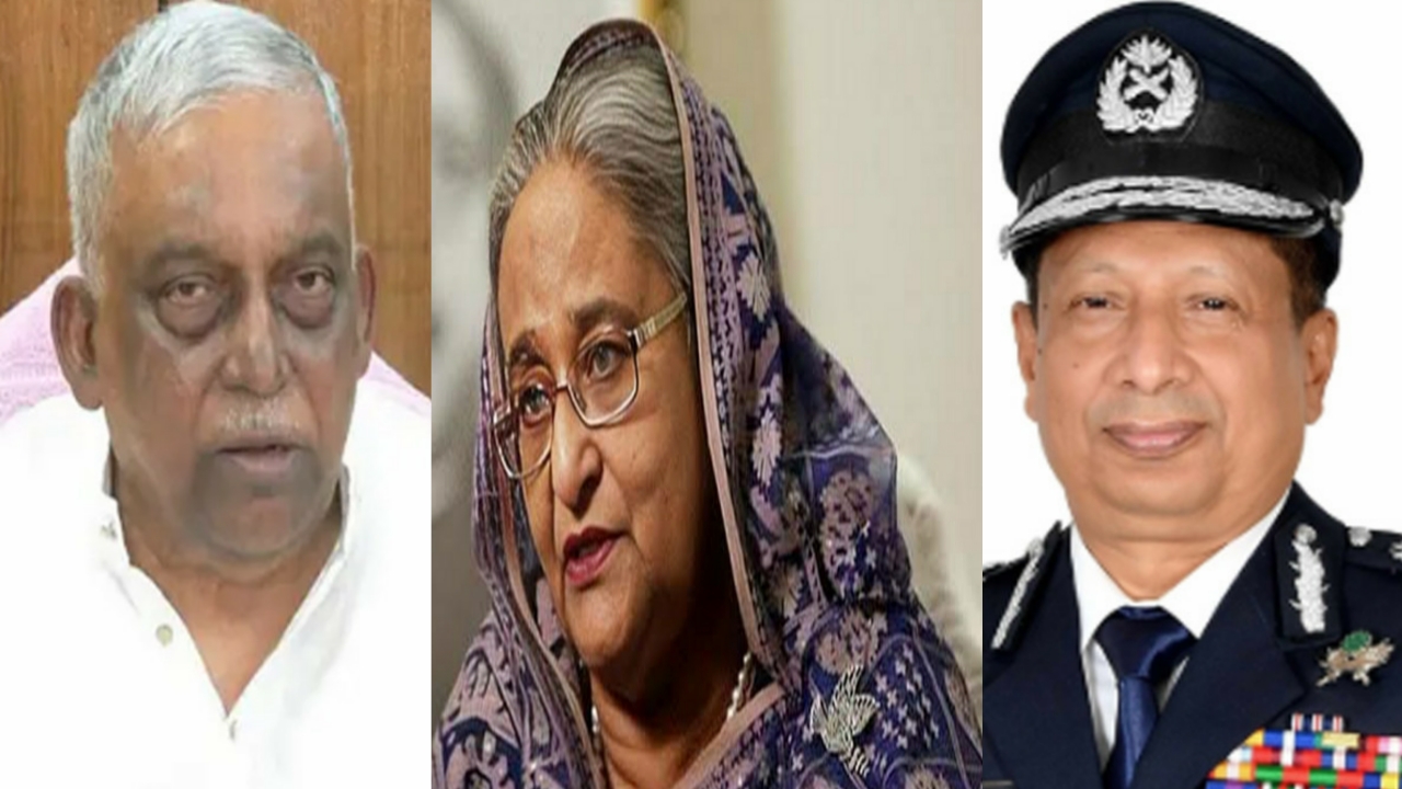 জুলাই-আগস্ট গণহত্যা: শেখ হাসিনা, কামাল ও মামুনের ব...