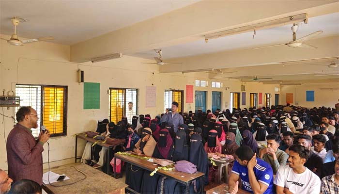 বিয়ানীবাজার সরকারি কলেজে নবীন বরণ অনুষ্ঠান অনুষ্ঠিত