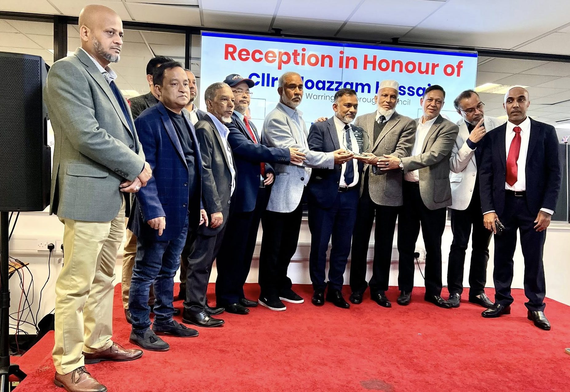 কসবা-খাসা ওয়েলফেয়ার ট্রাস্ট ইউকে’র পক্ষ থেকে মেয়র ...