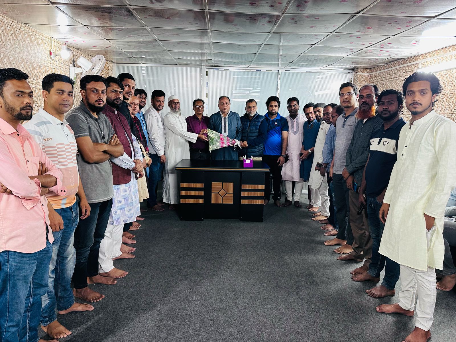সিলেট জেলা বিএনপির নেতৃবৃন্দের সাথে বিয়ানীবাজার পৌ...