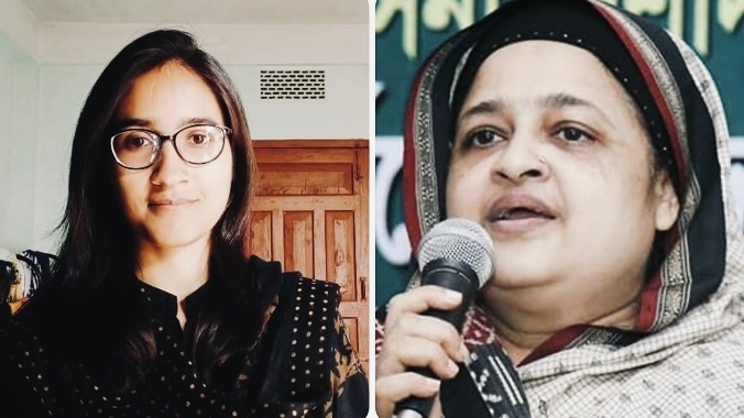 লুনা ও সাদিয়া: সিলেটে ভোটের লড়াইয়ে দুই নারী...