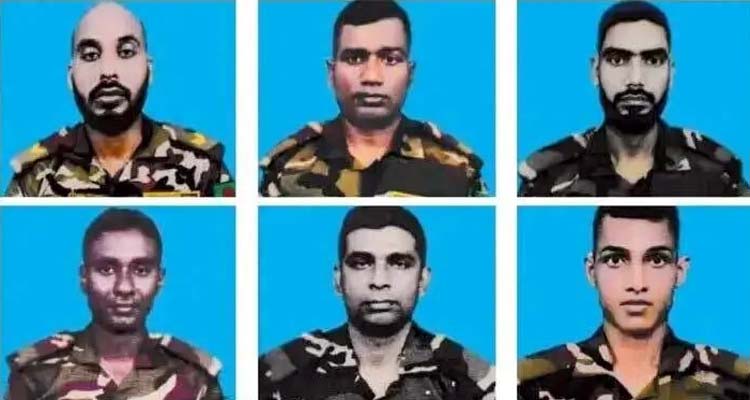 সুদানে নি/হ/ত ৬ শান্তিরক্ষীর মরদেহ দেশে পৌঁছেছে...