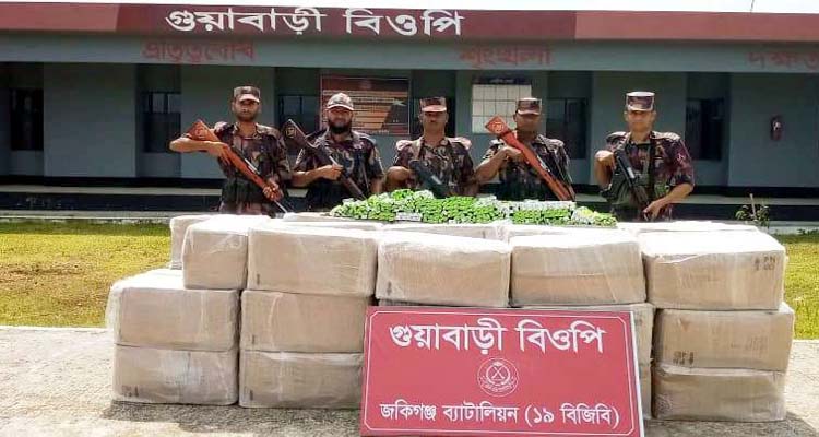 সিলেটে ২৮ লাখ টাকার ভারতীয় ঔষধ জব্দ...