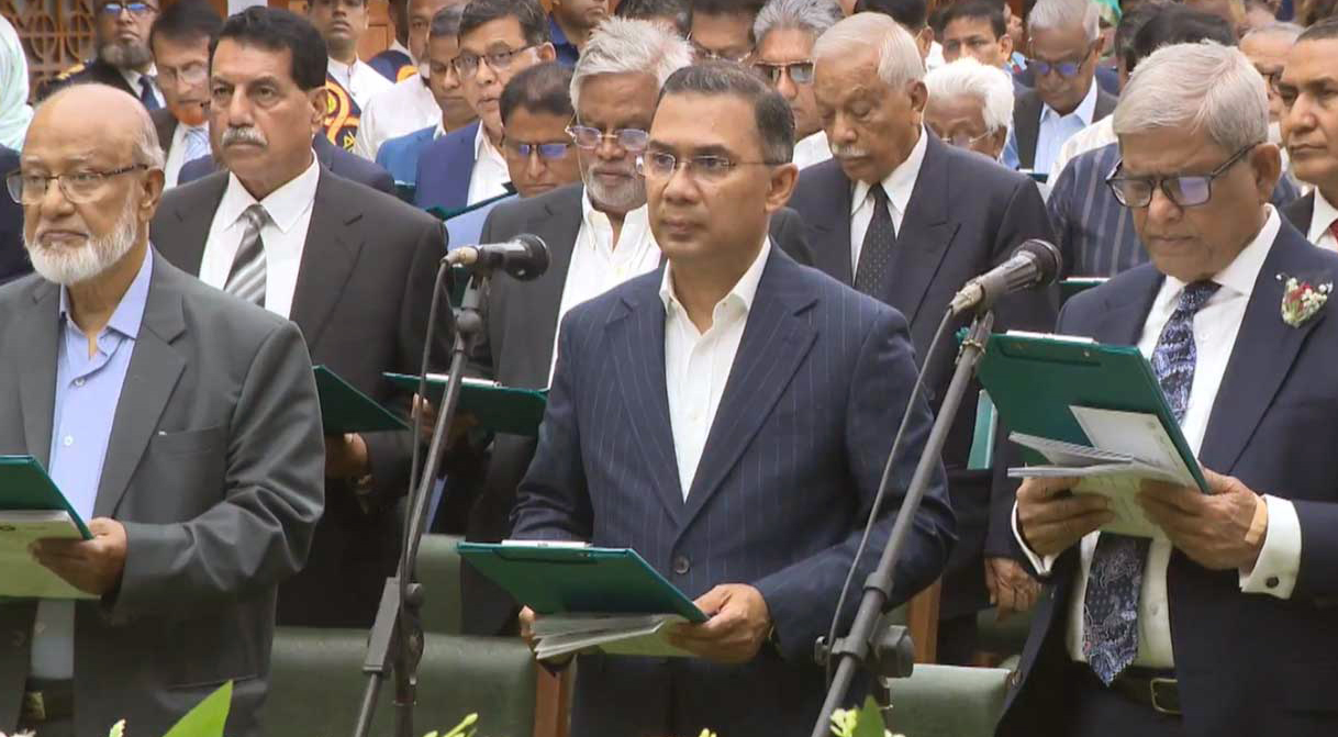 প্রথম ধাপে শপথ নিলেন বিএনপির এমপিরা...