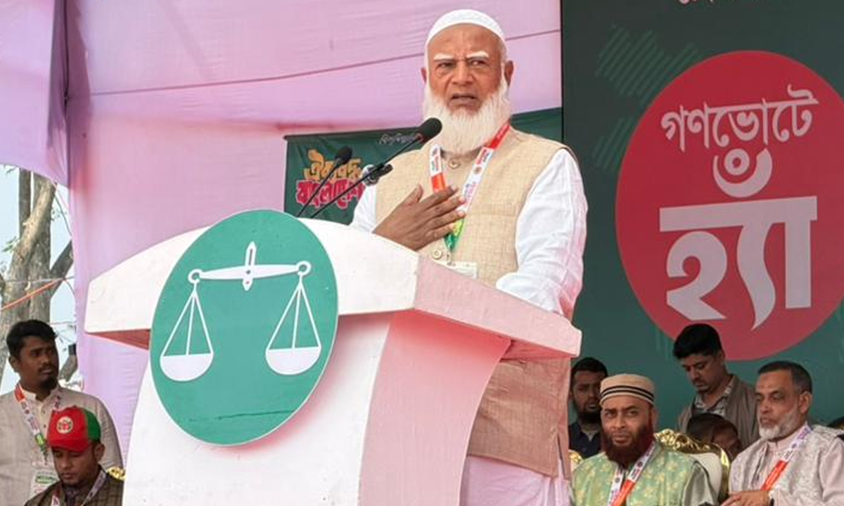 আমিও এক শহীদ মুক্তিযোদ্ধা পরিবারের সদস্য : জামায়াত...