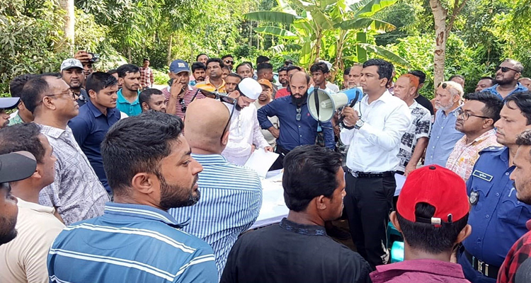 কুলাউড়ায় ১৩ কোটি টাকার সেই বালু নিলামে প্রায় ১৭ কোটির বিক্রি
