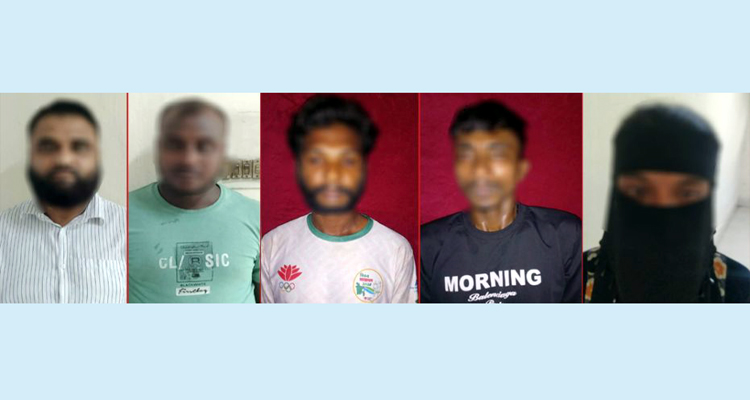সিলেটে আবাসিক হোটেল থেকে পাঁচ নারী-পুরুষ আটক